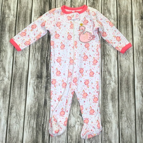 Swiggles Swan Girls Princess Pajama Sz 0/3… - Picture 1 of 5